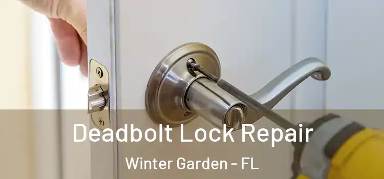 Deadbolt Lock Repair Winter Garden - FL