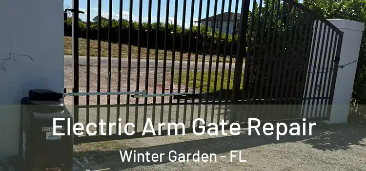 Electric Arm Gate Repair Winter Garden - FL